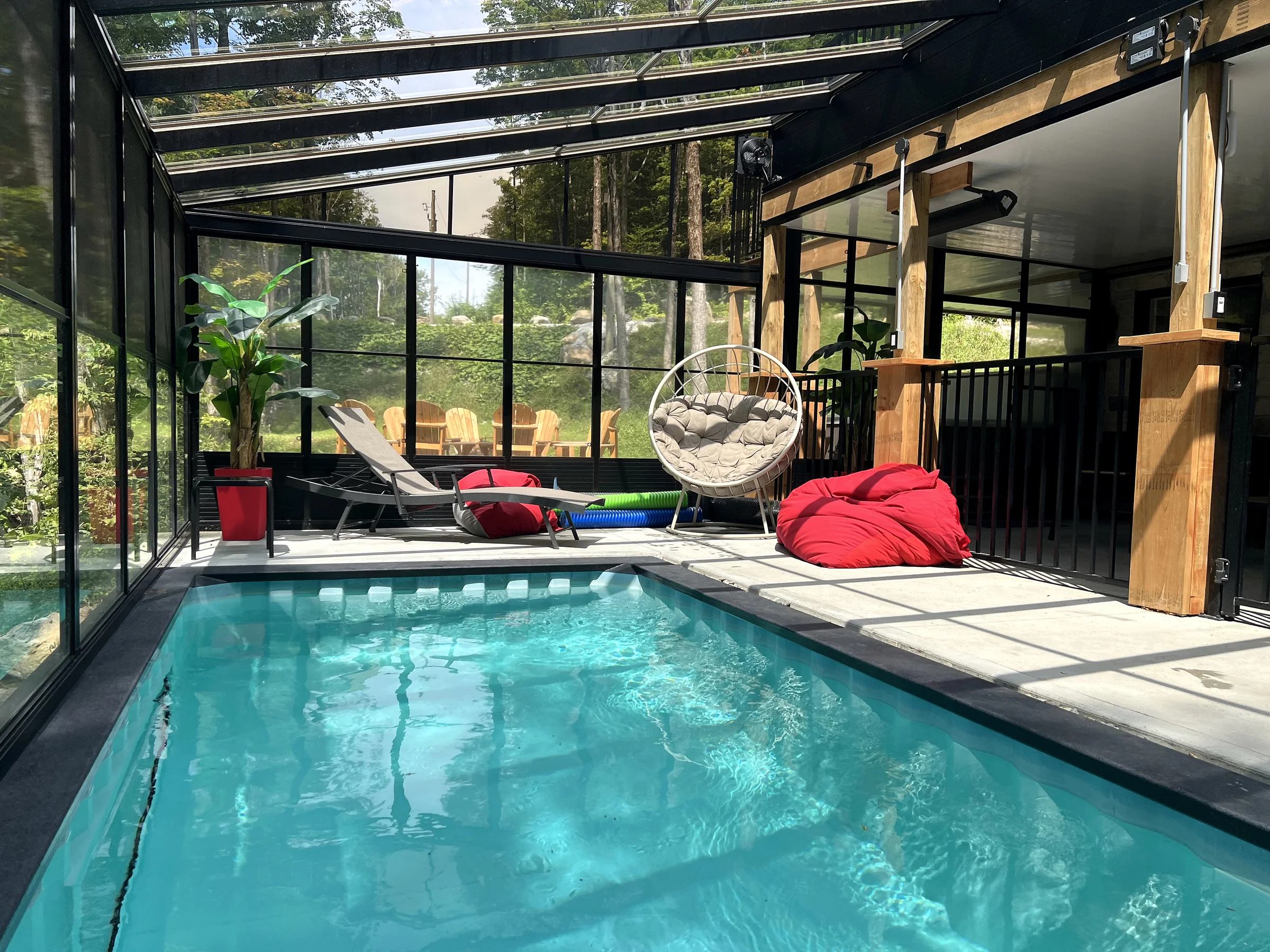 Piscine chauffée